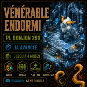 Miniature du script Vénérable Endormi — PL 50 à 200