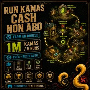 Miniature du script Run Kamas Cash
